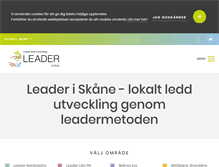 Tablet Screenshot of leaderskane.se